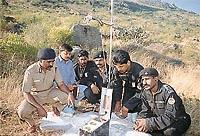 NSG commandos inspect the master box of the explosive devices