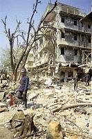 Destruction in Mumbai